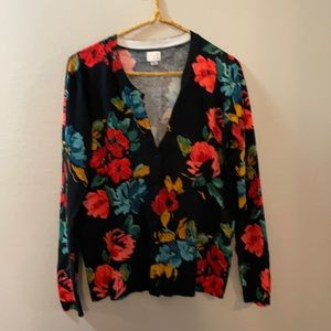 A new day floral cardigan